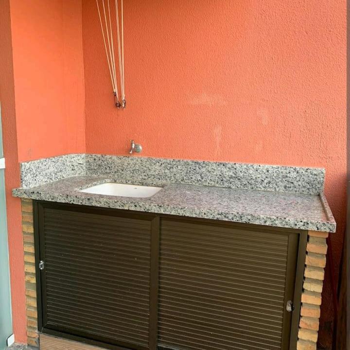 Apartamento Na Praia Do Saco - Condominio Villa Das Aguas Estância Exterior foto